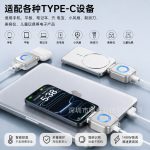 120W Fast Charging Splitter with AI Recognition and Automatic Power Off/Unplugging, Compatible with Apple Devices - Image 2