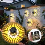 Solar Mandala LED Garden Lantern Waterproof Villa - Image 6