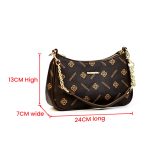 Retro Chain Shoulder Bag - Image 5